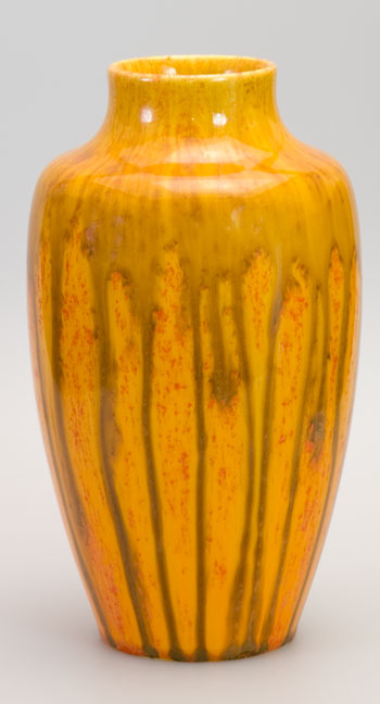 Royal Lancastrian glazed vase